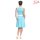 PUSSY DELUXE Candy Love Collar Dress Kleid hellblau XL