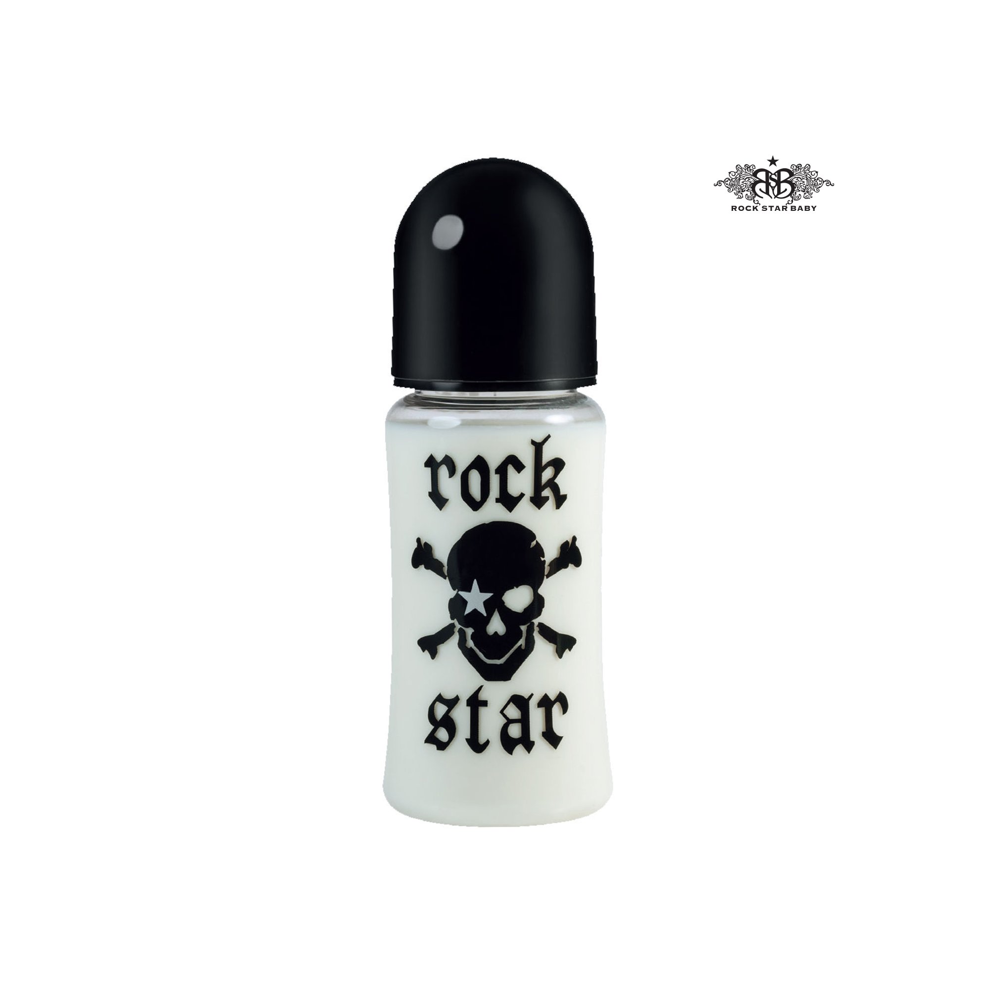 ROCK STAR BABY Pirat Weithals Trinkflasche 300 ml 