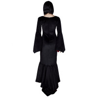 SINISTER Vamipire Dress black/ bordo S