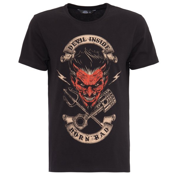 KING KEROSIN T-Shirt Devil Inside black