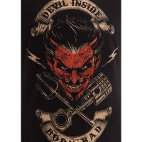 KING KEROSIN T-Shirt Devil Inside black M