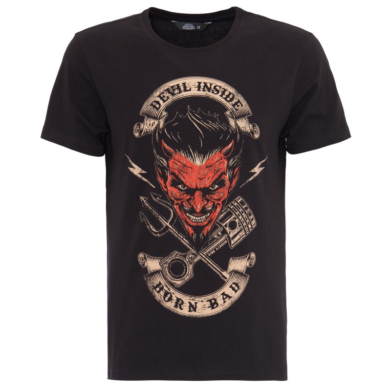 KING KEROSIN T-Shirt Devil Inside black 2XL