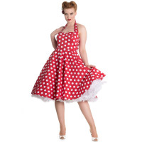HELL BUNNY Mariam Dress red
