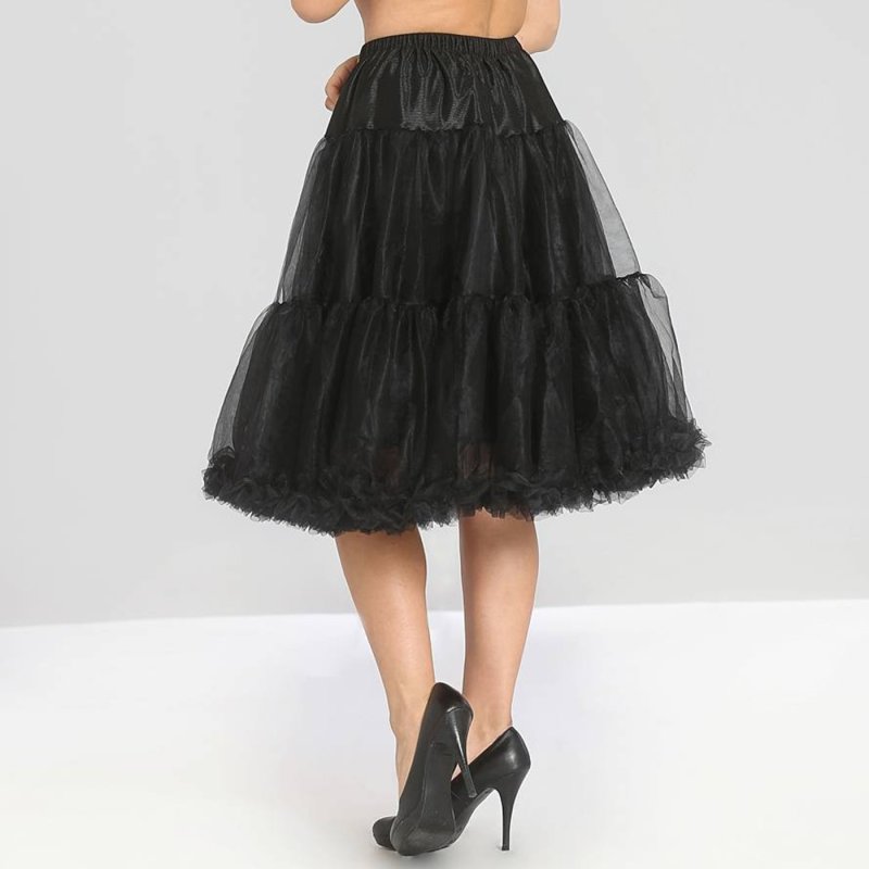 HELL BUNNY Polly Petticoat black