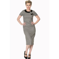 BANNED Swept Off Her Feet Pencil Dress L