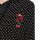 PUSSY DELUXE Cherries Dots Hooded Sweatdress black XL