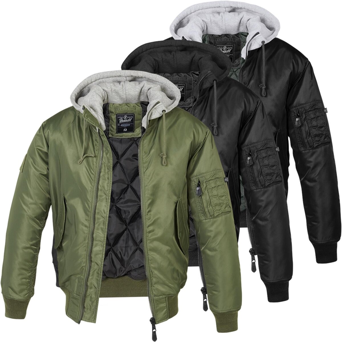 Brandit Ma1 Sweat Hooded Jacket 69 90