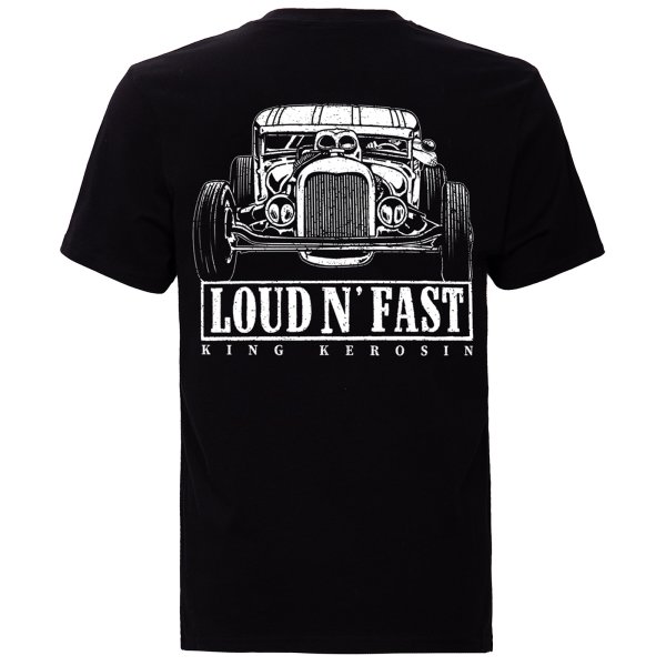KING KEROSIN T-Shirt Loud & Fast black