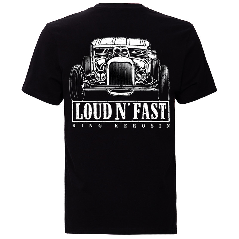 KING KEROSIN T-Shirt Loud & Fast black S