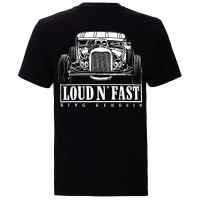 KING KEROSIN T-Shirt Loud & Fast black XL