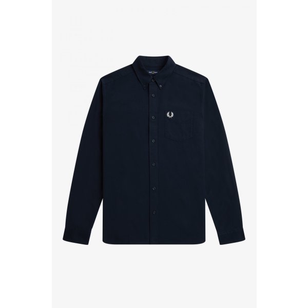 FRED PERRY Oxford Shirt navy