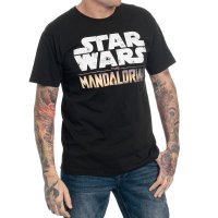 STAR WARS The Mandalorian Intro T-Shirt schwarz