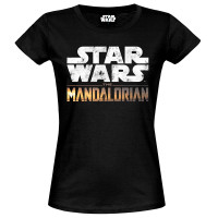 STAR WARS The Mandalorian Intro Girl Shirt black 2XL
