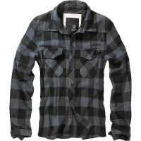 BRANDIT Checkshirt black/grey Gr. 6XL
