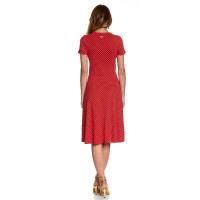 VM Monaco Dress Red/Allover - XL