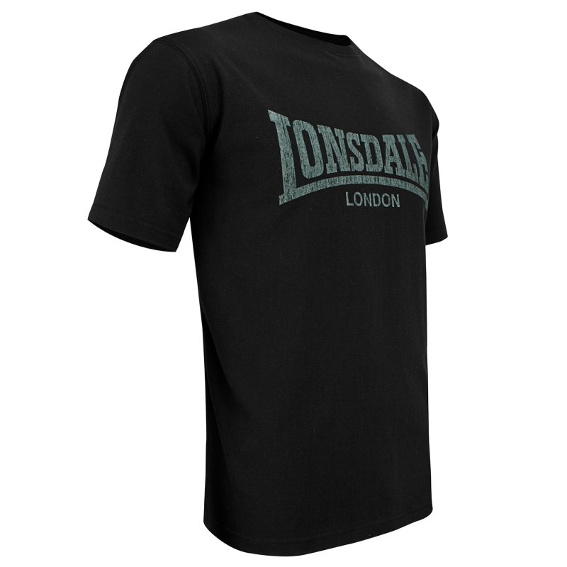 LONSDALE Logo Kai T-Shirt black