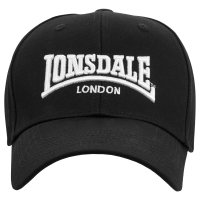 LONSDALE Wigston Baseball Cap black 
