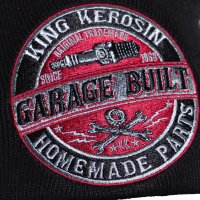 KING KEROSIN Strickmütze Garage Built black