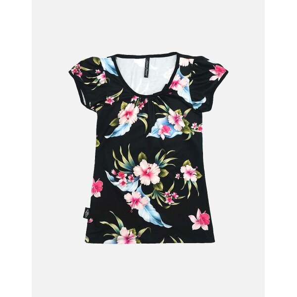 LIQUOR BRAND Girl Shirt Luau black