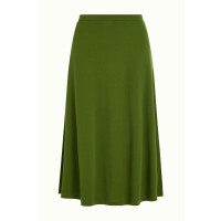 KING LOUIE Juno Skirt Milano Crepe olive green XL