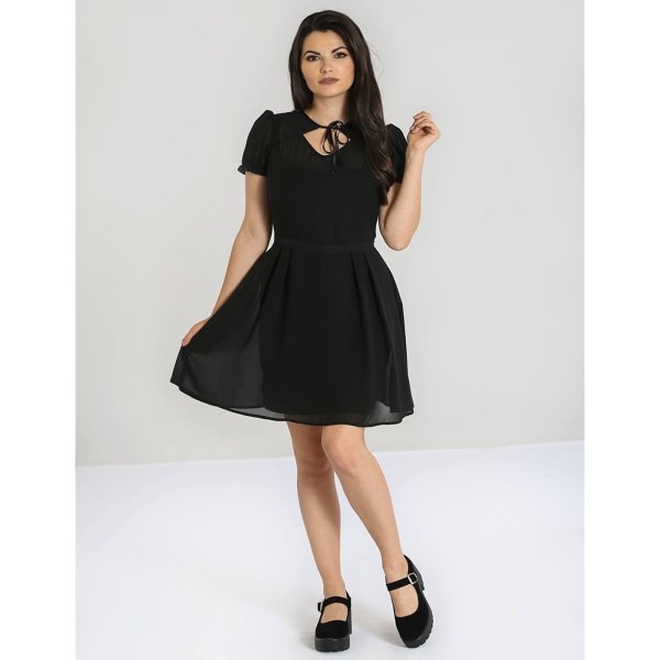 HELL BUNNY Aria Mini Dress black