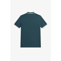 FRED PERRY Twin Tipped Polo Shirt sage