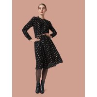 MADEMOISELLE YéYé Poppin In Dress Snowflakes black/gold