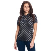 VIVE MARIA Lucy Shirt blue allover XS
