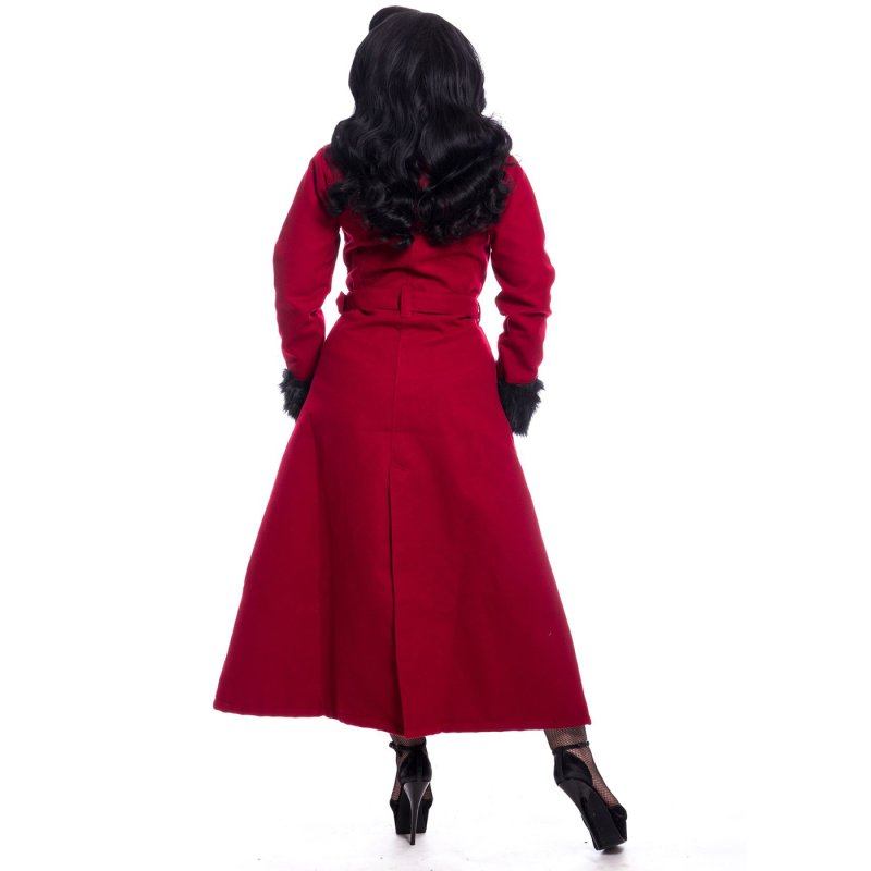 ROCKABELLA Bianca Coat red
