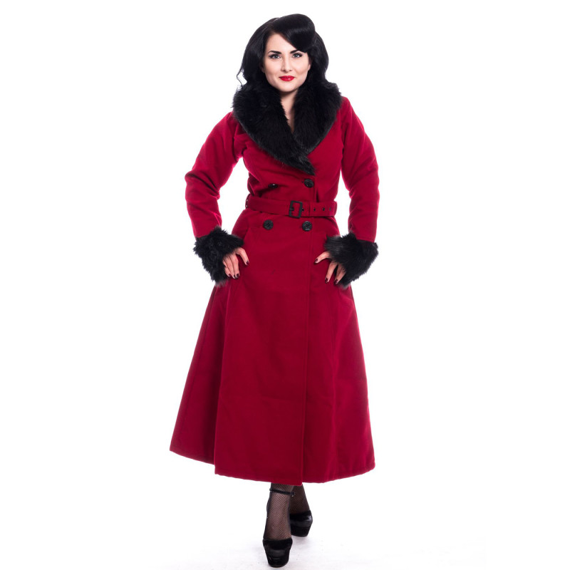 ROCKABELLA Bianca Coat red L