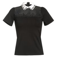 VIVE MARIA Colette In Love Women Lace Shirt black