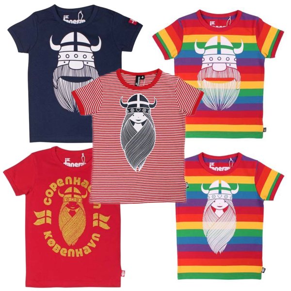 DANEFAE Rainbow Ringer T-Shirt