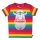 DANEFAE Rainbow Ringer T-Shirt arc erik  12 Years
