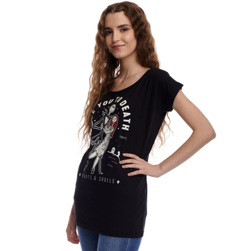 The Nightmare Before Christmas Love You To Death Women T-Shirt
