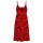 VIVE MARIA Red Summer Women Strap Dress XS
