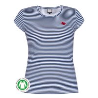MADEMOISELLE YéYé Casual Elegance Top blue/ white striped