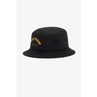 FRED PERRY Arch Branded Tricot Bucket Hat black S