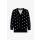 FRED PERRY Spot Cardigan black