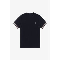 FRED PERRY Abstract Cuff T-Shirt navy XL