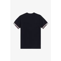 FRED PERRY Abstract Cuff T-Shirt navy XL