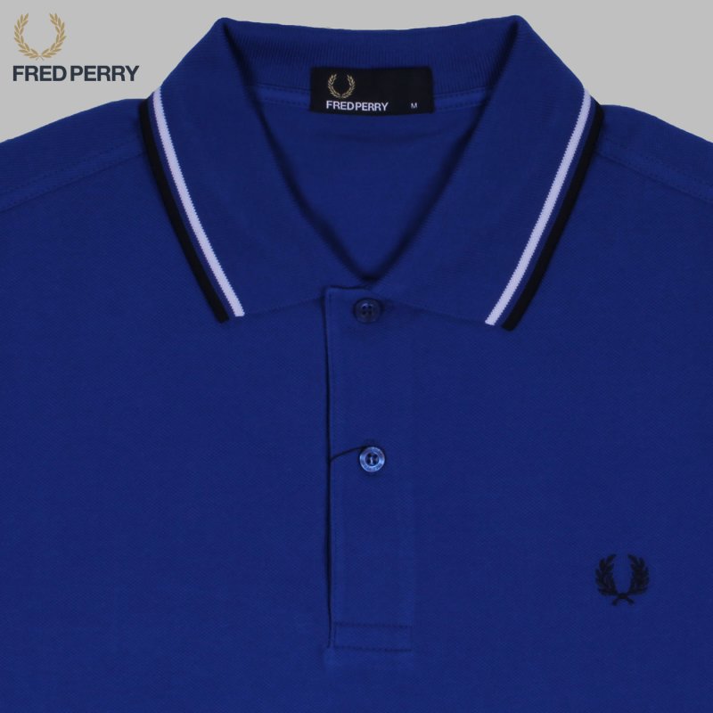 Fred Perry Twin Tipped Polo Regular Fit regal