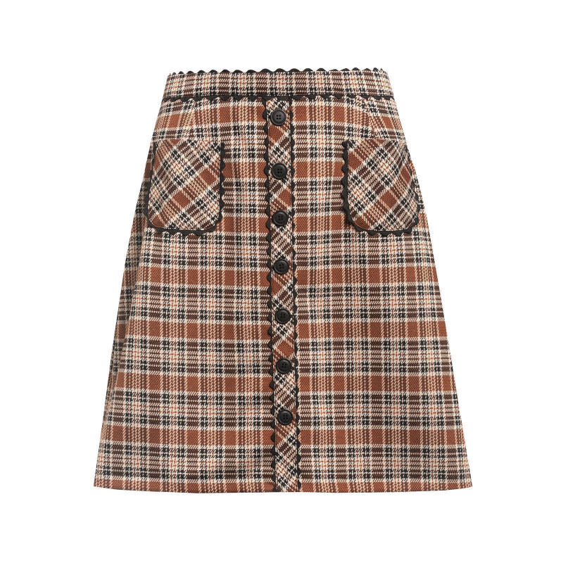 VM Preppy Day Skirt allover - L