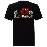 KING KEROSIN T-Shirt Red Baron black