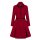 HELL BUNNY Olivia Coat red