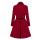HELL BUNNY Olivia Coat red