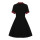 HELL BUNNY Tiddlywinks Mid Dress black L