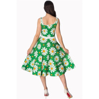 BANNED Crazy Daisy Sundress Dress green S