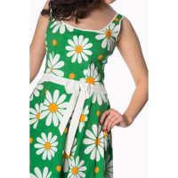 BANNED Crazy Daisy Sundress Dress green S
