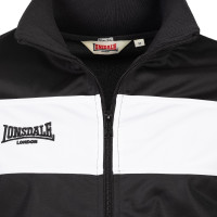 LONSDALE Alnwick Tricot Jacket black/white XXXL