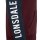 LONSDALE Rinsey Zip Hooded navy/ oxblood